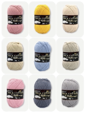 len milk cotton 125g
