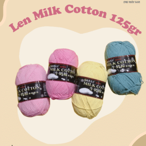 Len milk cotton 125g